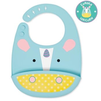 Skip Hop Zoo Silikon Önlük Unicorn