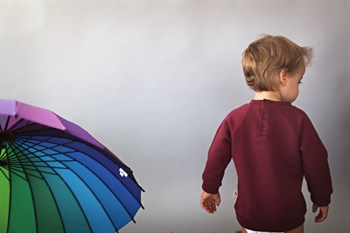 Tiny Little Love Burgundy Feminista Sweatshirt