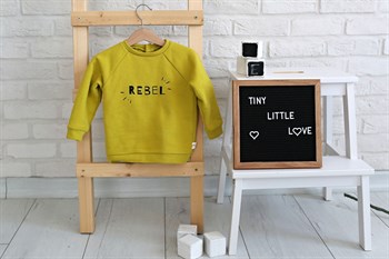 Tiny Little Love Moss Rebel Sweatshirt