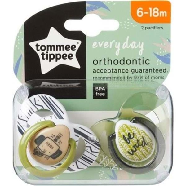 TMT.43336402Tommee Tippee Antyime 2'Li Emzik 6-18 Ay