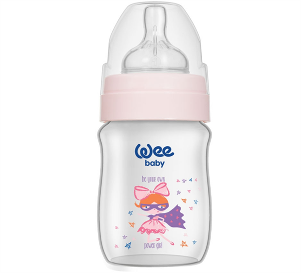 WEE.135Wee Baby Klasik Plus Geniş Ağızlı PP Biberon 150 Ml