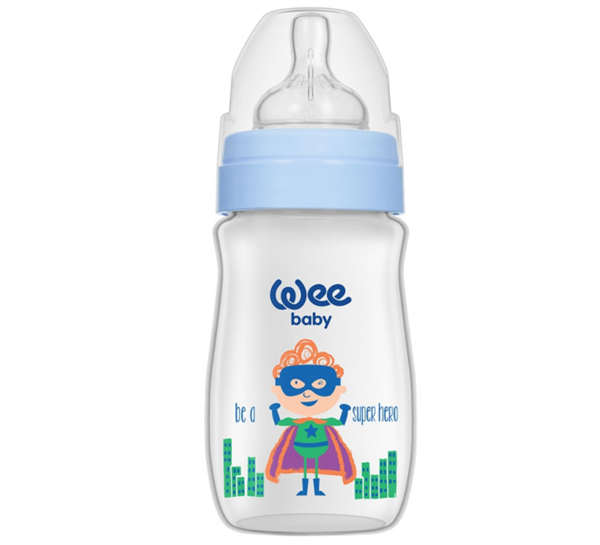 WEE.136Wee Baby Klasik Plus Geniş Ağızlı PP Biberon 250 Ml
