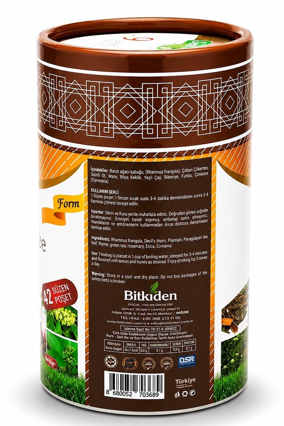 9'u Biryerde Karışık From Çayı 65 Gr