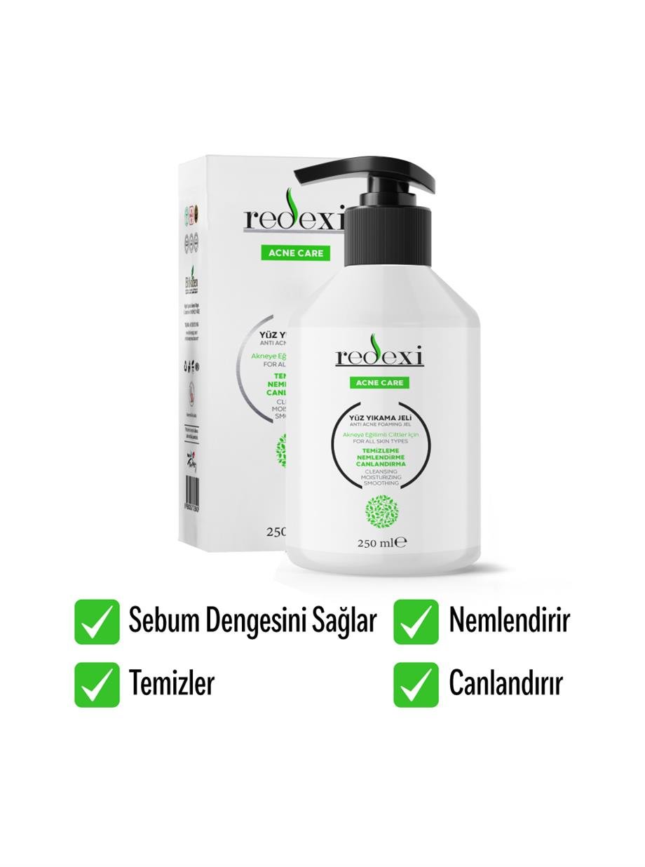 Acne Care Anti Akne Yüz Temizleme Jeli Akneye Eğilimli Ciltler 250 ml