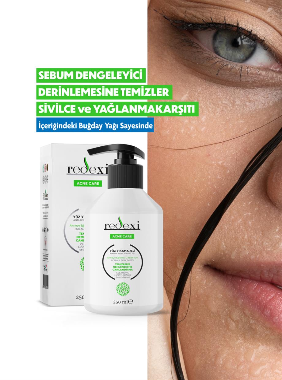 Acne Care Anti Akne Yüz Temizleme Jeli Akneye Eğilimli Ciltler 250 ml