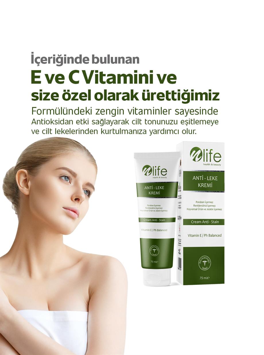 Anti Leke Kremi Koyu Leke Karşıtı Bakım Tüm Ciltler 75 ml