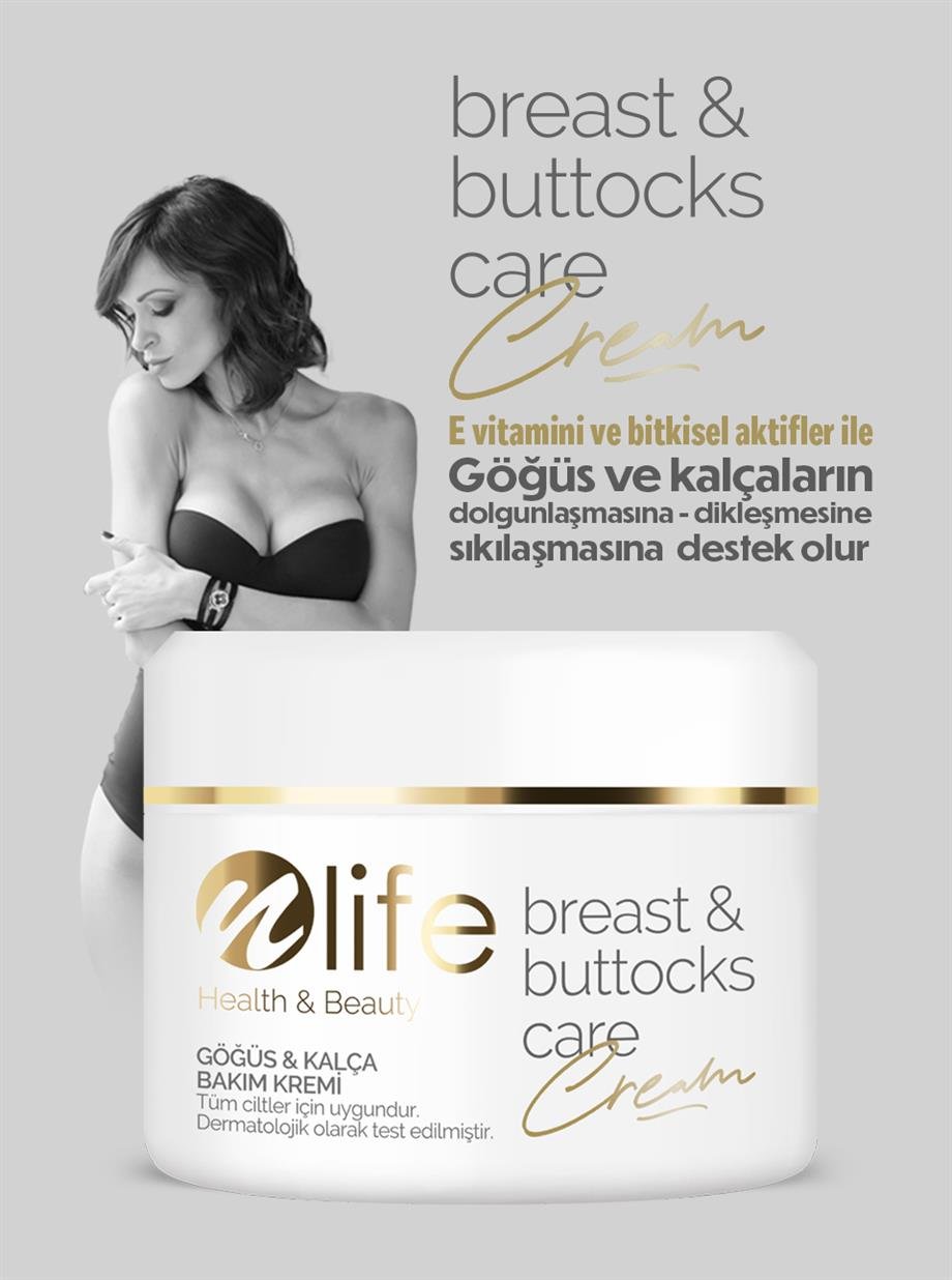 Göğüs ve Kalça Bakım Kremi Toparlayıcı Onarıcı Tüm Ciltler 150 ml