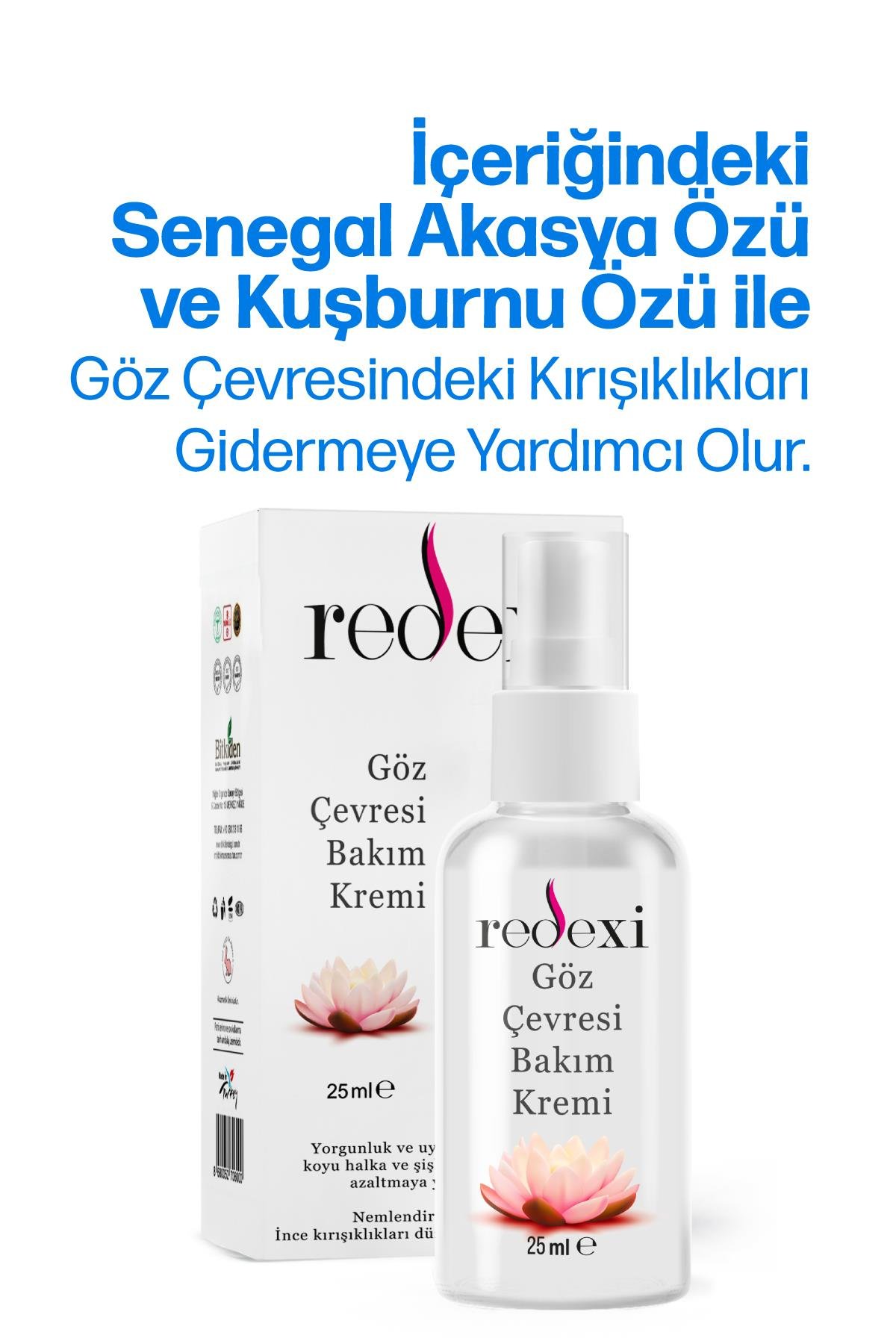 Göz Çevresi Bakım Kremi Koyu Halka ve Kırışıklık Karşıtı Tüm Ciltler 25 ml