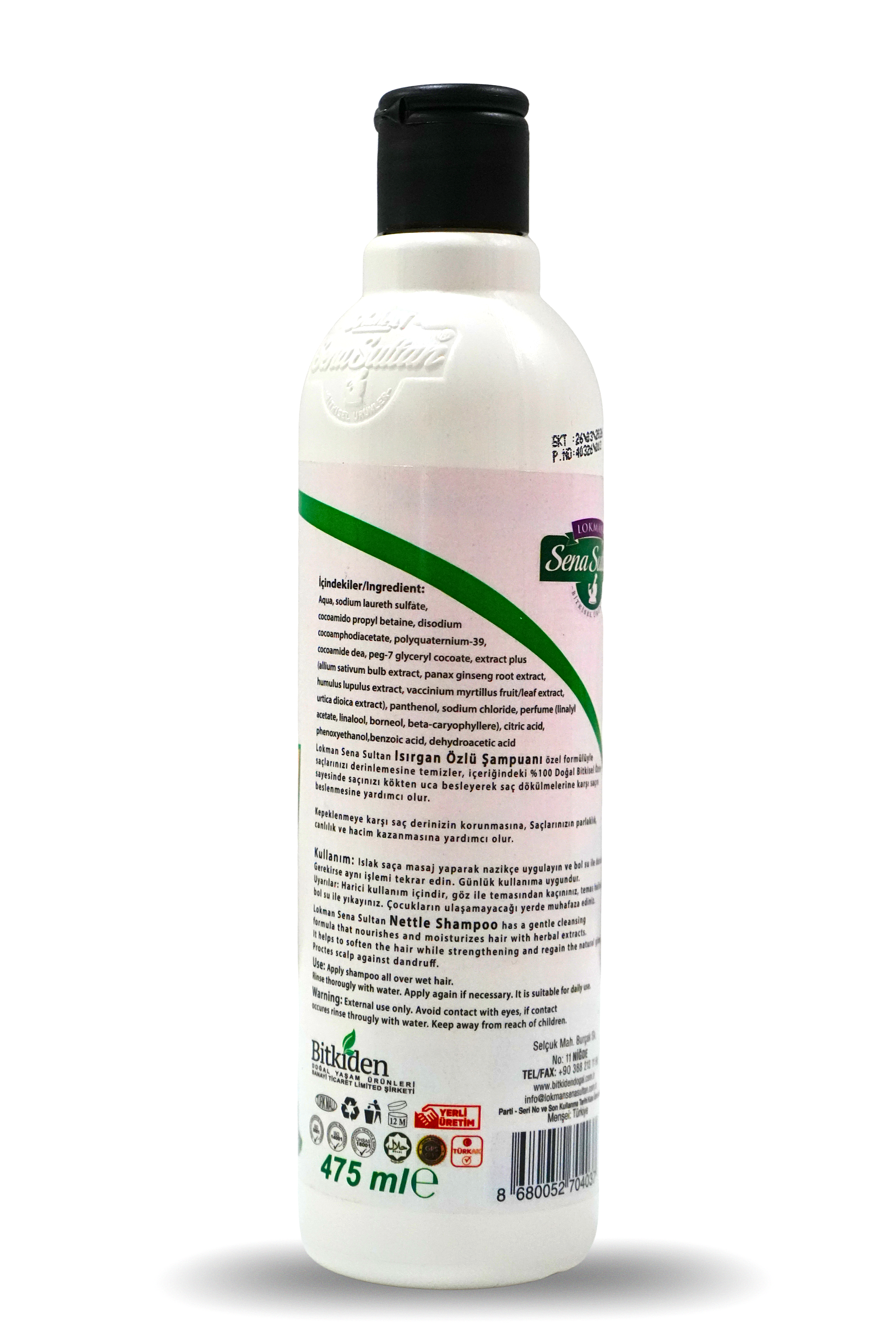 Isırgan Otu Şampuanı 475 ml