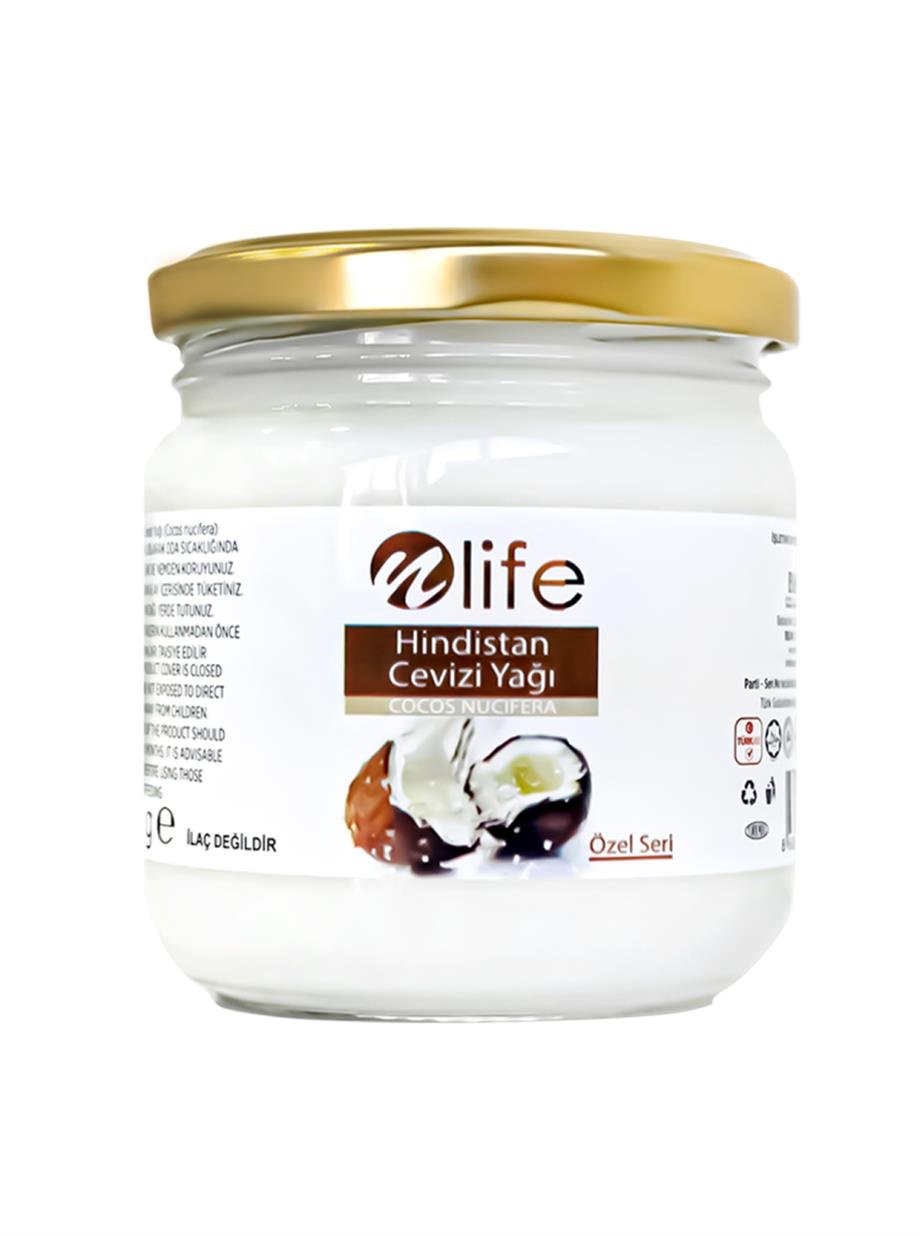 NLife Doğal Hindistan Cevizi Yağı Soğuk Sıkım 150 gr