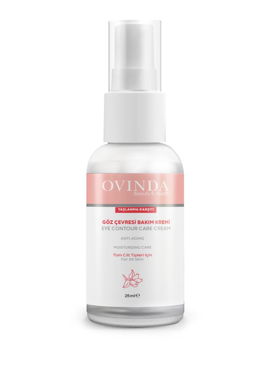 Ovinda Göz Çevresi Bakım Kremi Yaşlanma Karşıtı ve Kırışıklık Önleyici 25 ml