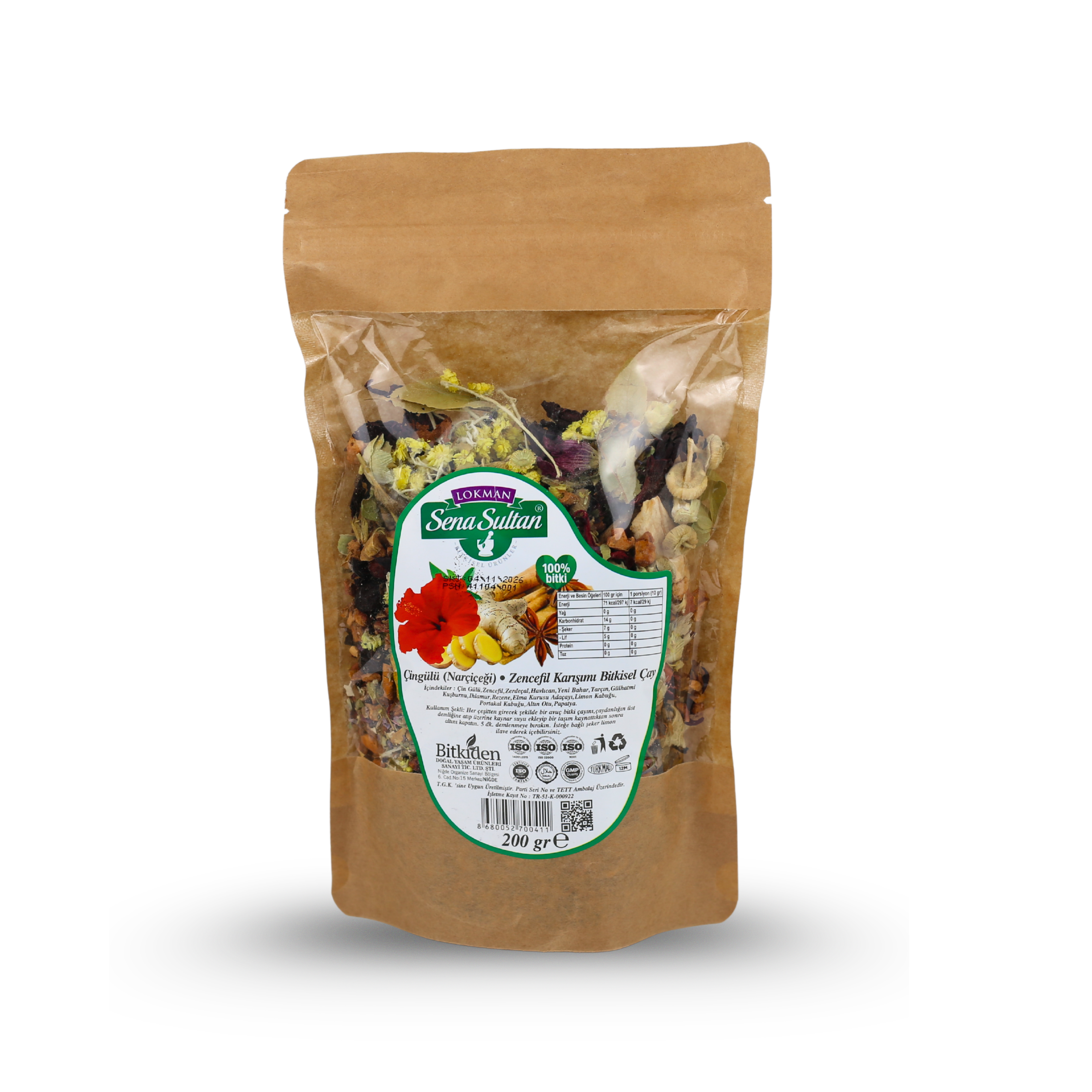 Özel Sena Kış Çayı 200gr