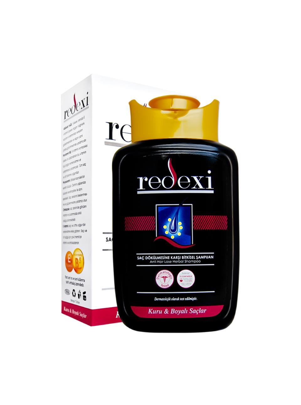 Redexi Saç Dökülmesine Karşı Bitkisel Şampuan Kuru ve Boyalı Saçlar 400 ml