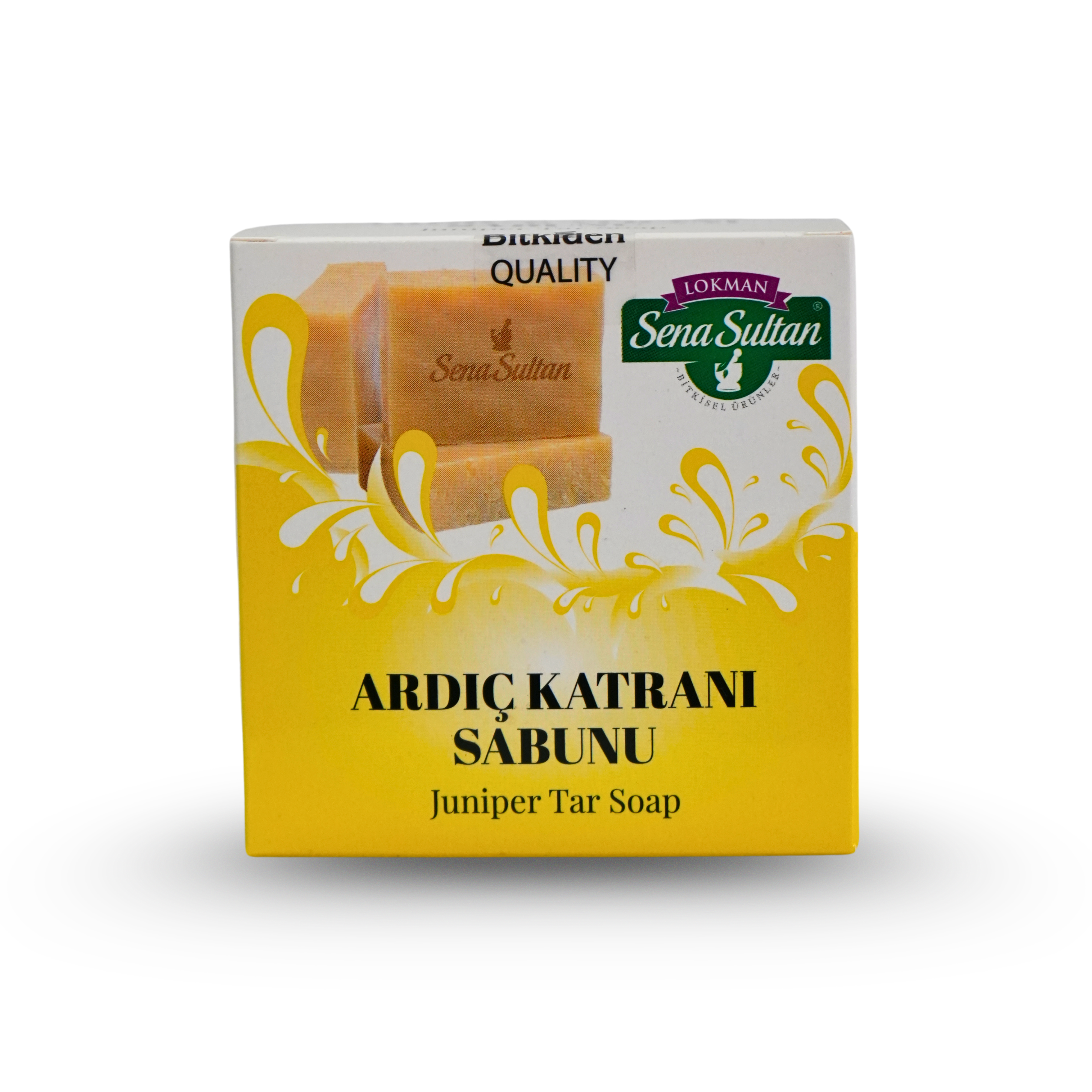 Siyah nokta & akne karşıtı - Cilt ve saç derisi besleyici Doğal Ardıç Katranı Sabunu 140 Gr
