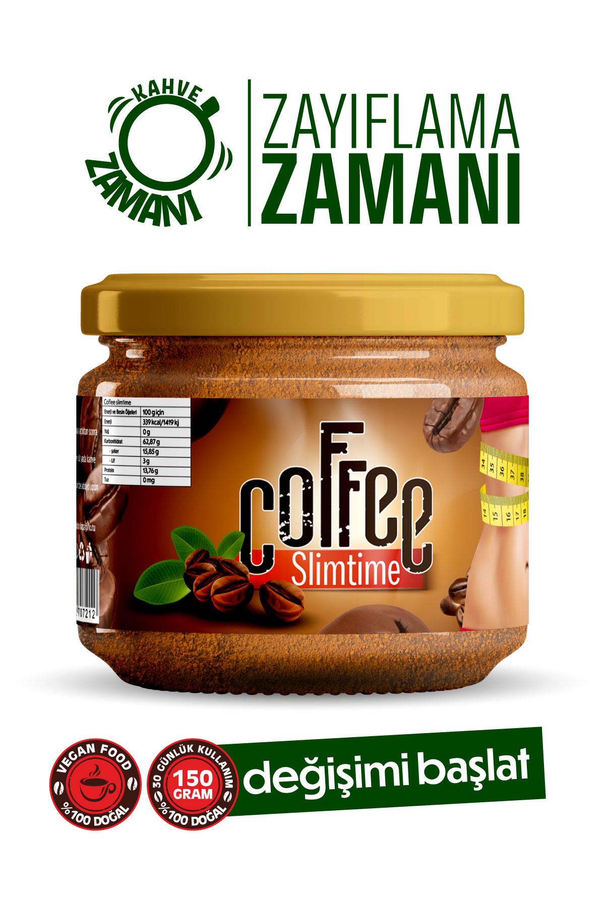Slimtime Coffee Hindiba Kahve 1 Aylık Kullanım 150 gr