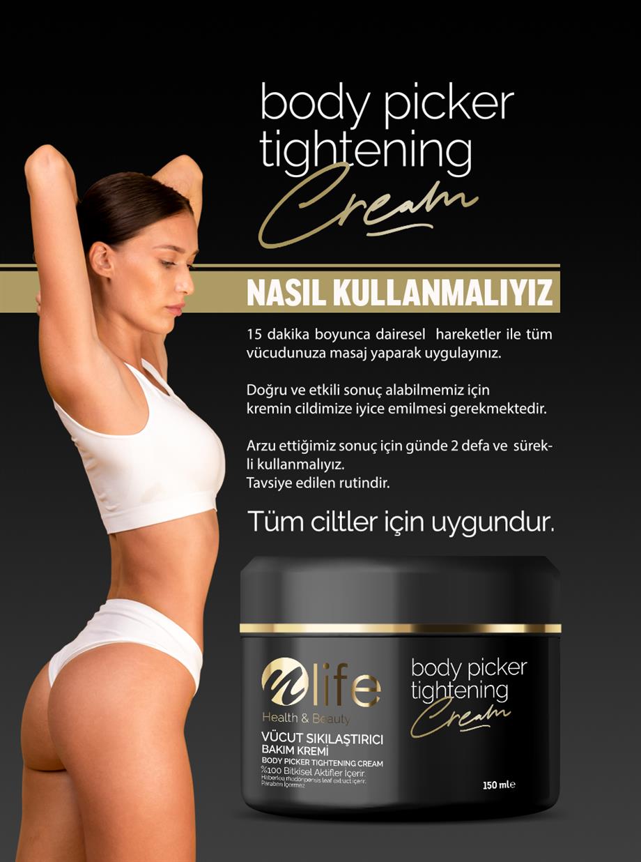 Vücut Sıkılaştırıcı Krem Yağ Yakıcı Onarıcı Tüm Ciltler 150 ml