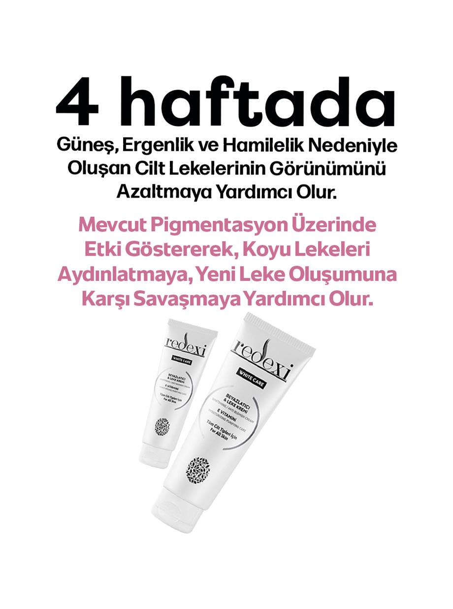 White Care Yüz Ve Vücut Için Beyazlatıcı & Leke Karşıtı Cilt Kremi (VİTAMİN E - VİTAMİN C) 50 ml