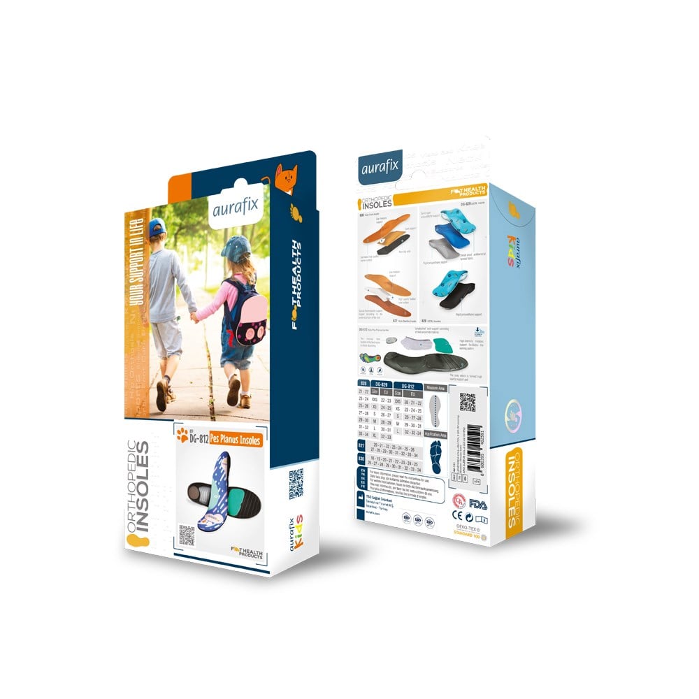 Aurafix Çocuk Pes Planus (düztaban) Tabanlığı
