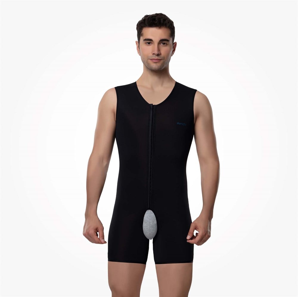 Aurafix Erkek Göğüs-Karın Kalça Liposuction Korsesi