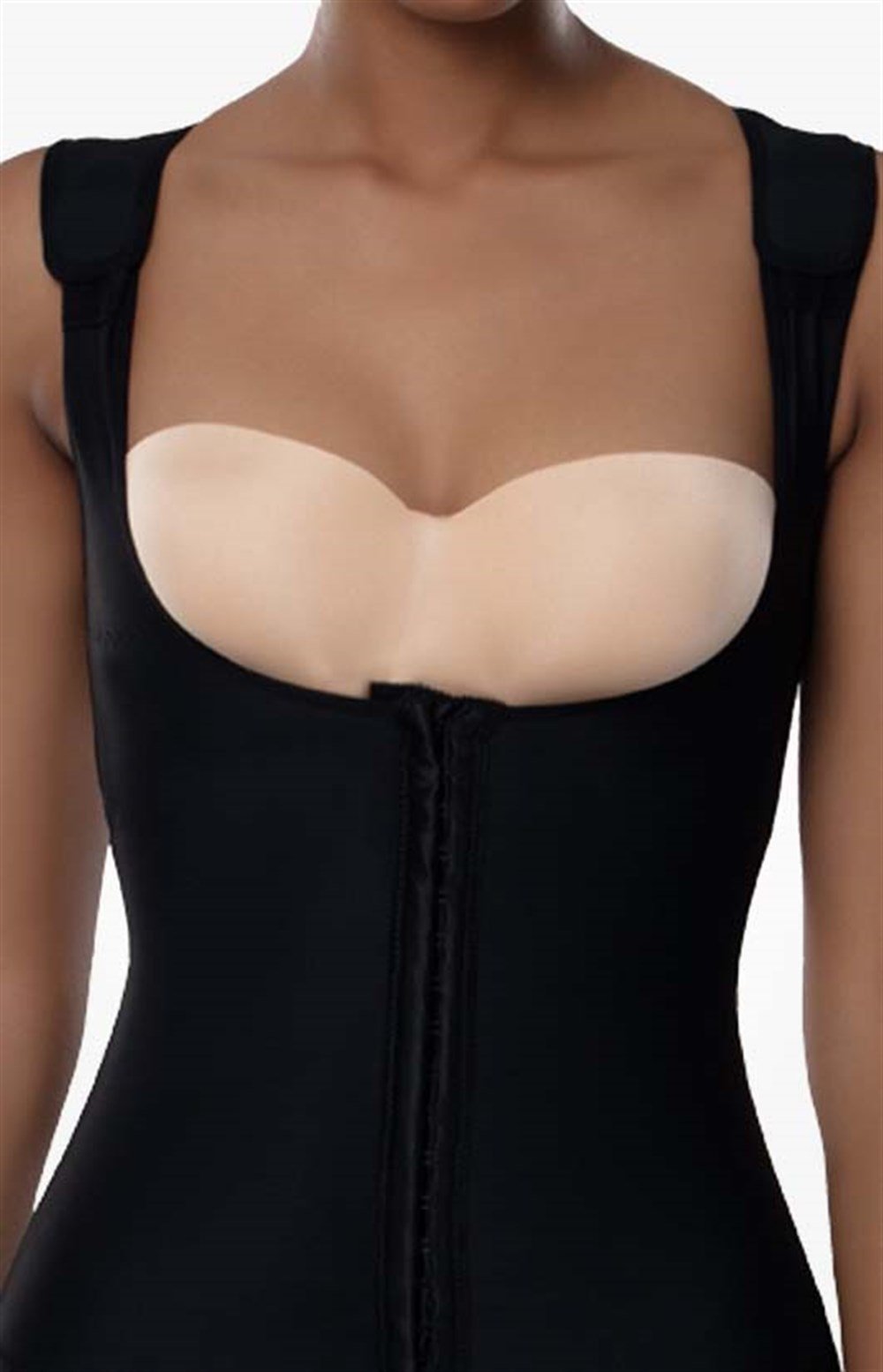 Aurafix Kadın Sırt-Karın-Diz Üstü Göğsü Açık Liposuction Korsesi