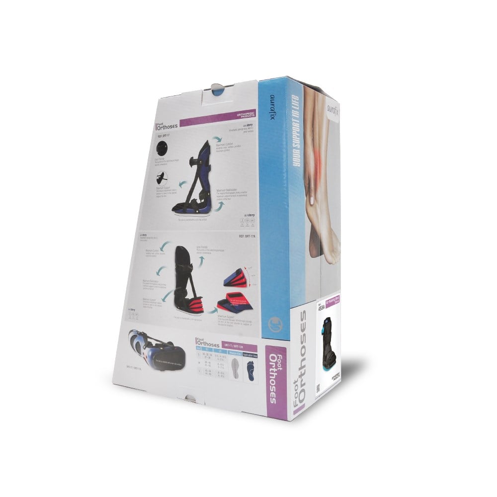 Aurafix Kısa Air Walking Boot-Rom Walker-Yetişkin Yürüyüş Botu