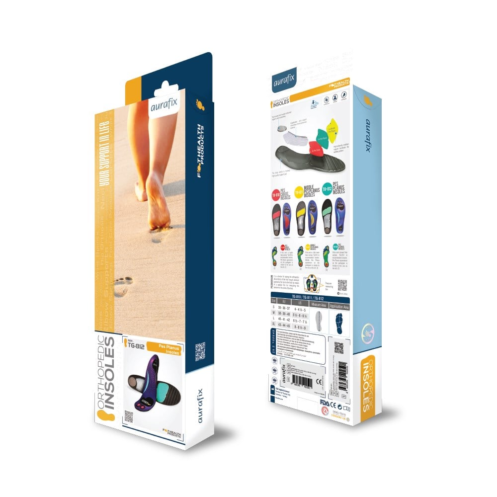 Aurafix Pes Planus (düztaban) Tabanlığı