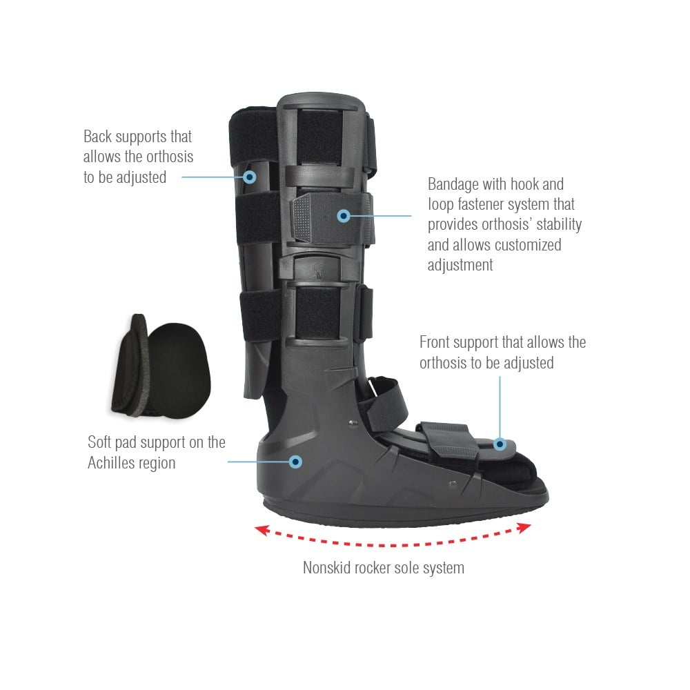 Aurafix Walking Boot-Rom Walker-Yetişkin Yürüyüş Botu