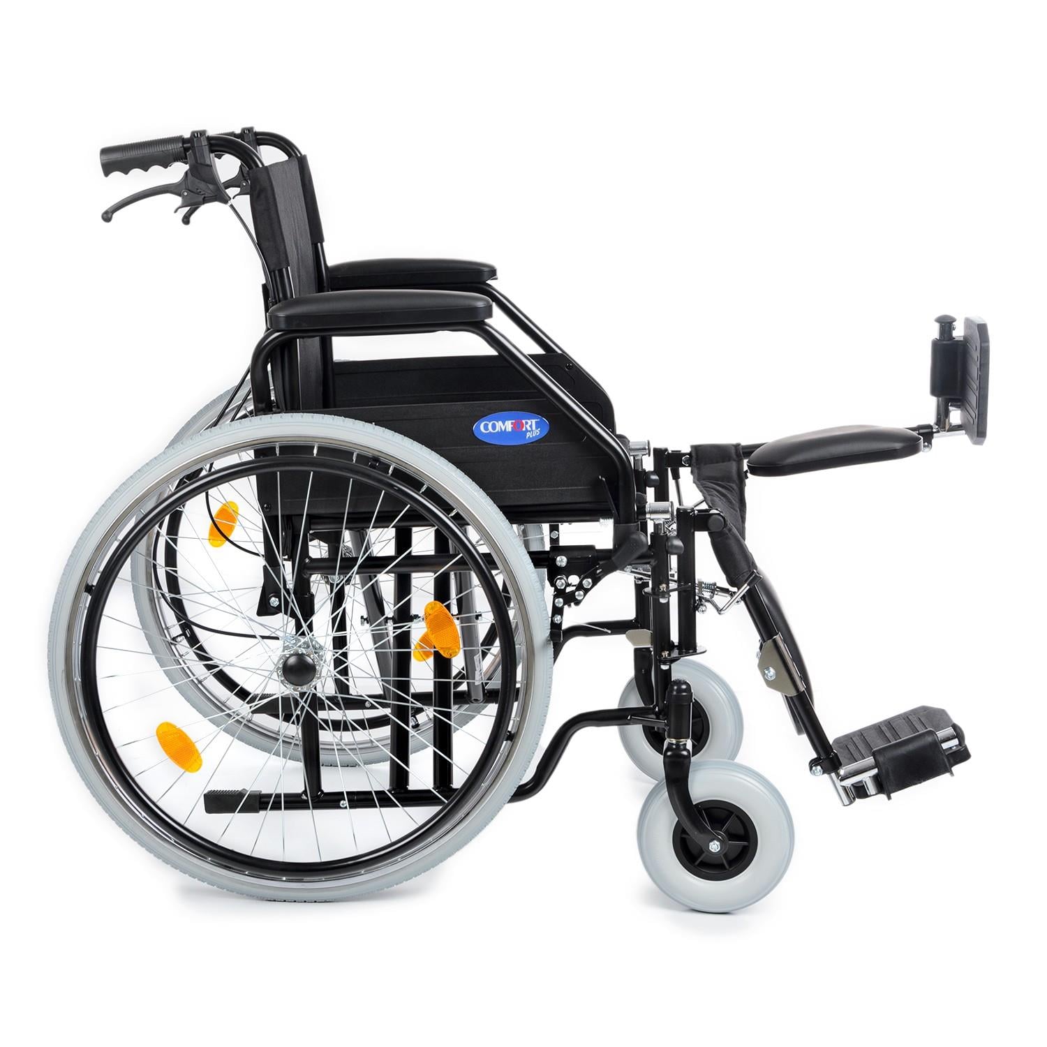 Comfort Plus DM-303 50cm Ayağı kalkan Manuel Tekerlekli Sandalye