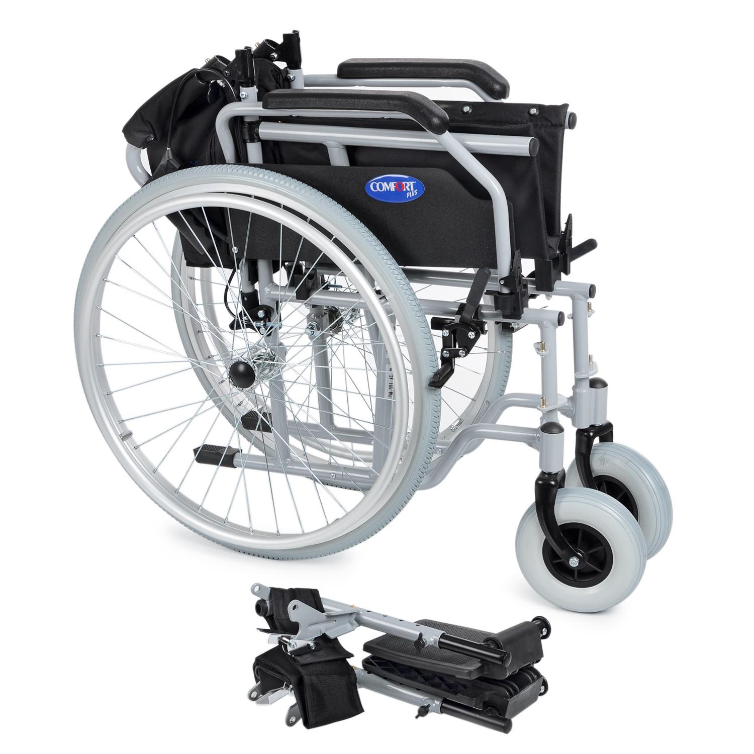 Comfort Plus DM-321 45cm Hafif Alüminyum Tekerlekli Sandalye