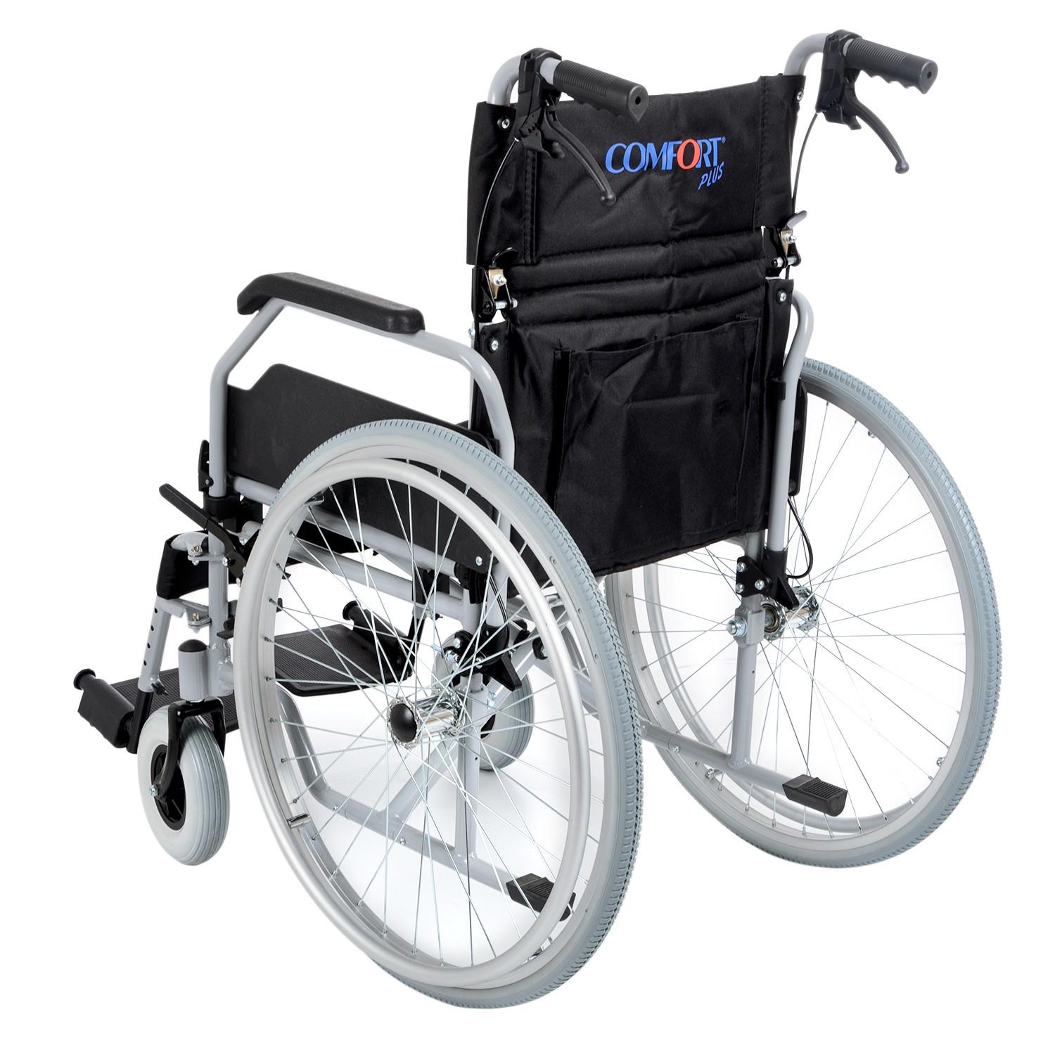 Comfort Plus DM-321 45cm Hafif Alüminyum Tekerlekli Sandalye