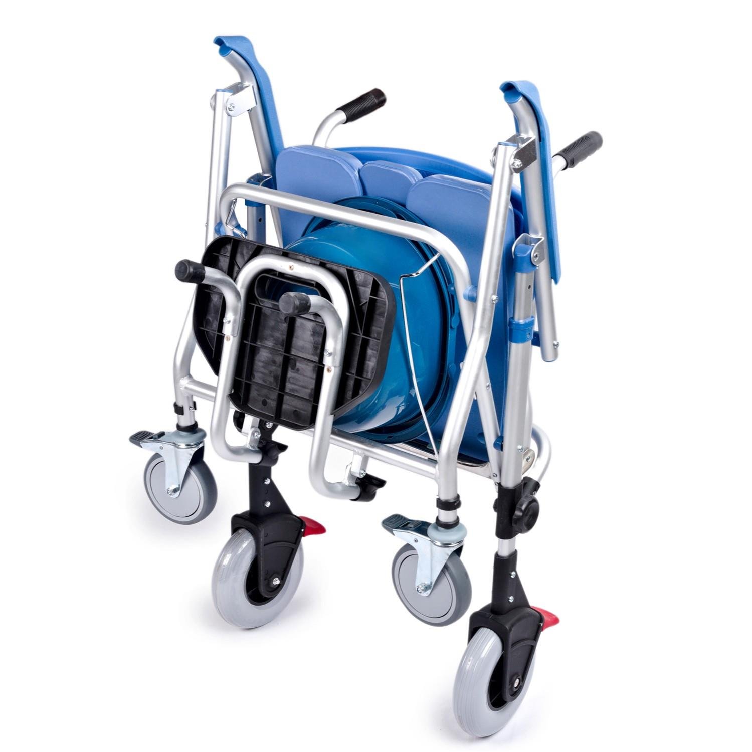 Comfort Plus DM-69U Banyo ve Tuvalet Tekerlekli Sandalyesi
