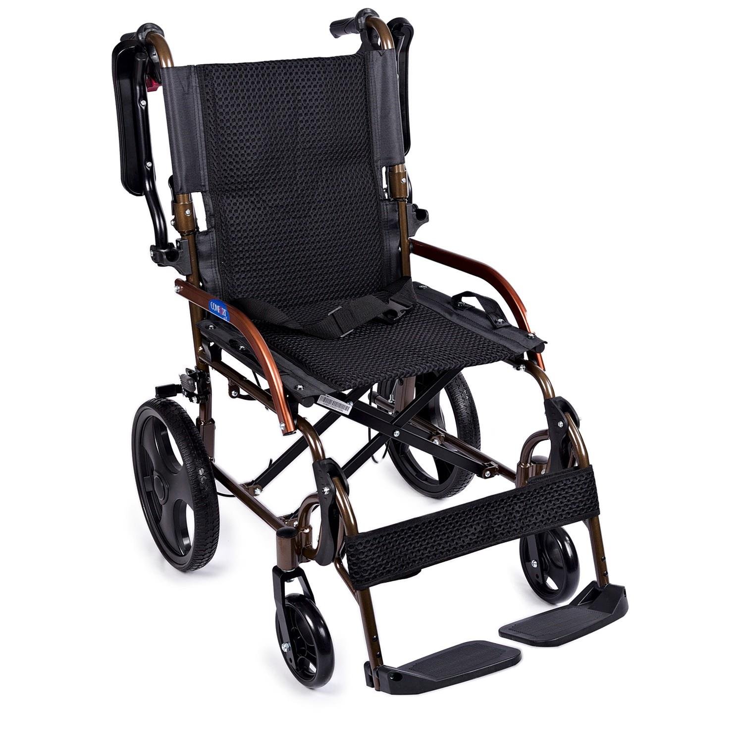 Comfort Plus GK863LABJ-12 Jet Black Alüminyum Tekerlekli Sandalye