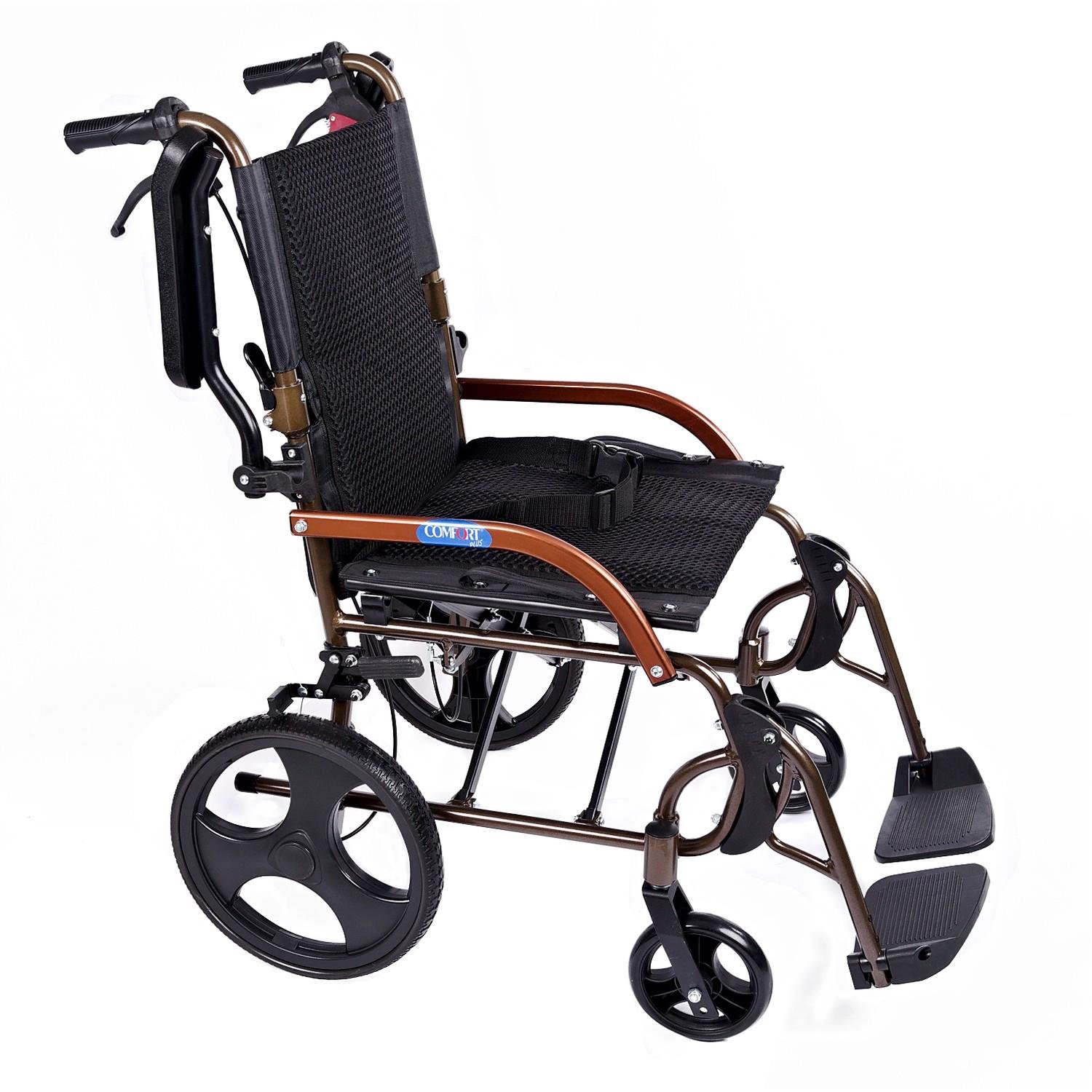 Comfort Plus GK863LABJ-12 Jet Black Alüminyum Tekerlekli Sandalye
