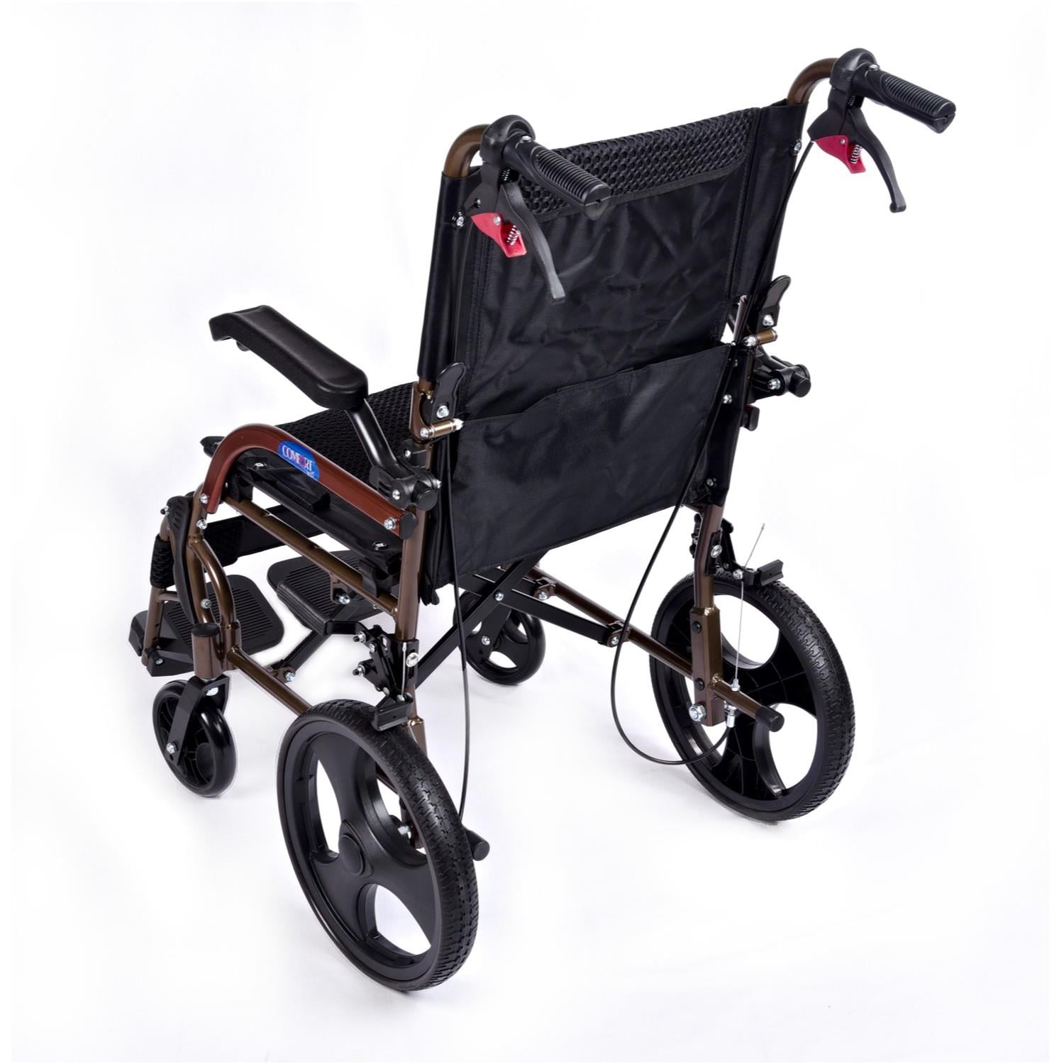 Comfort Plus GK863LABJ-12 Jet Black Alüminyum Tekerlekli Sandalye