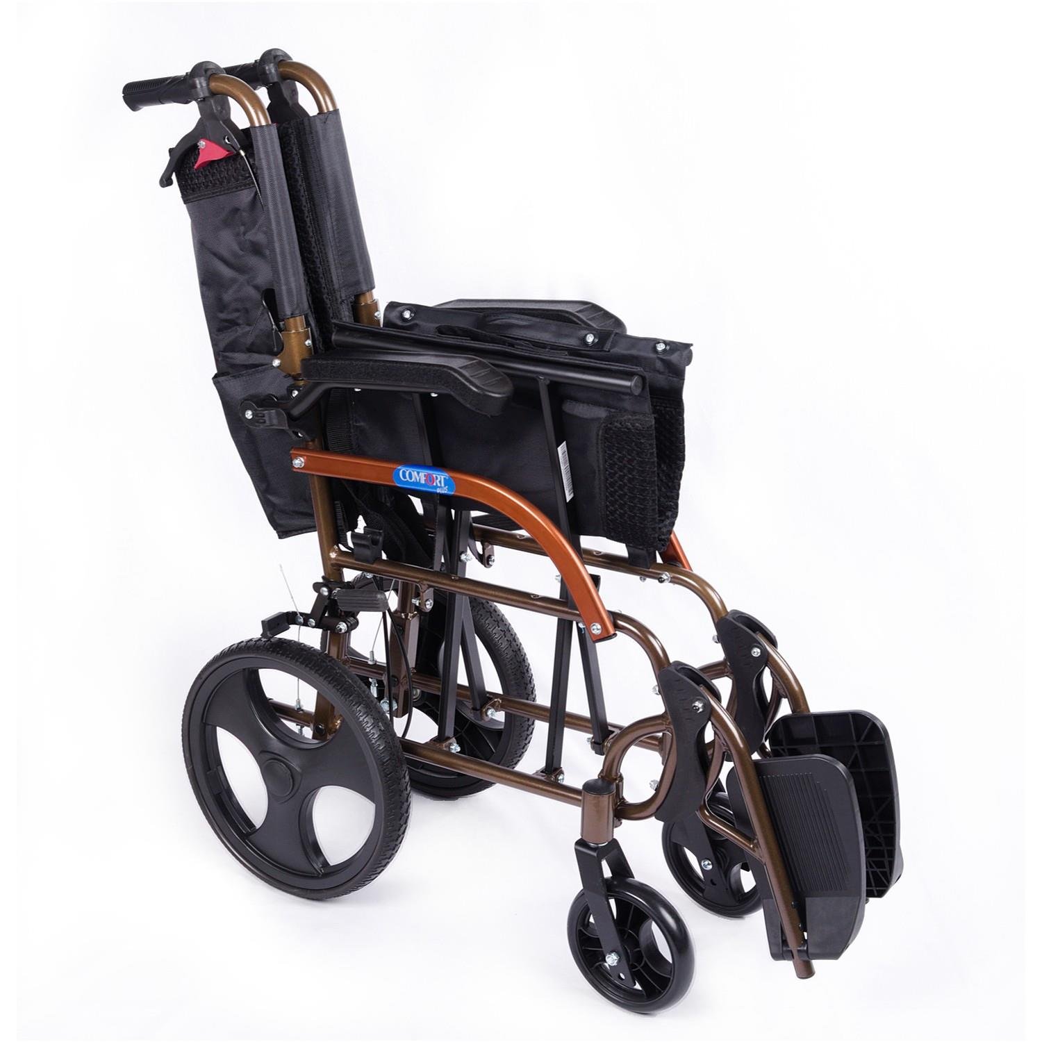 Comfort Plus GK863LABJ-12 Jet Black Alüminyum Tekerlekli Sandalye