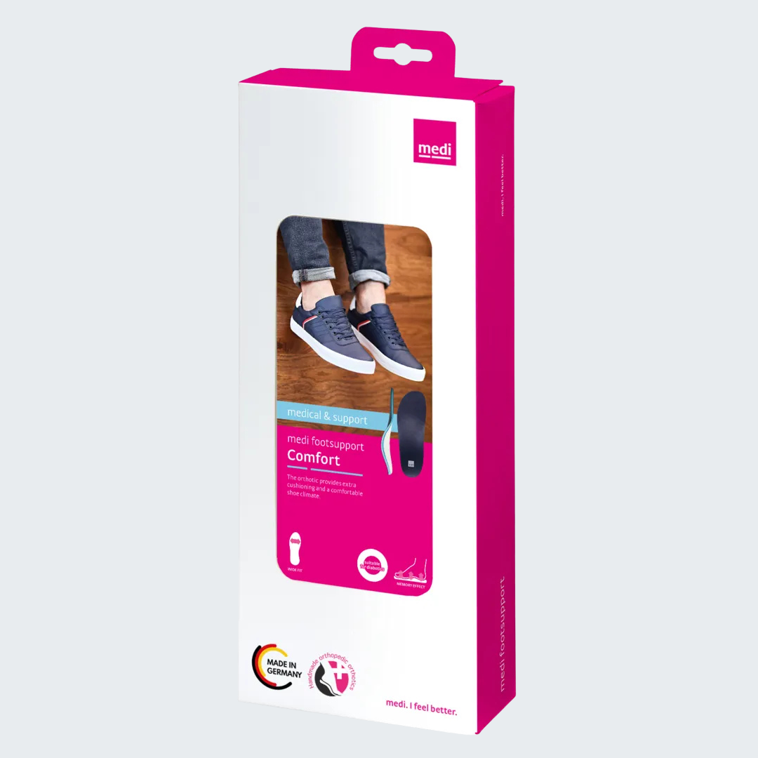 Medi Footsupport Comfort Pro - Ark Destekli ve Yastıklı Diyabetik Tabanlık