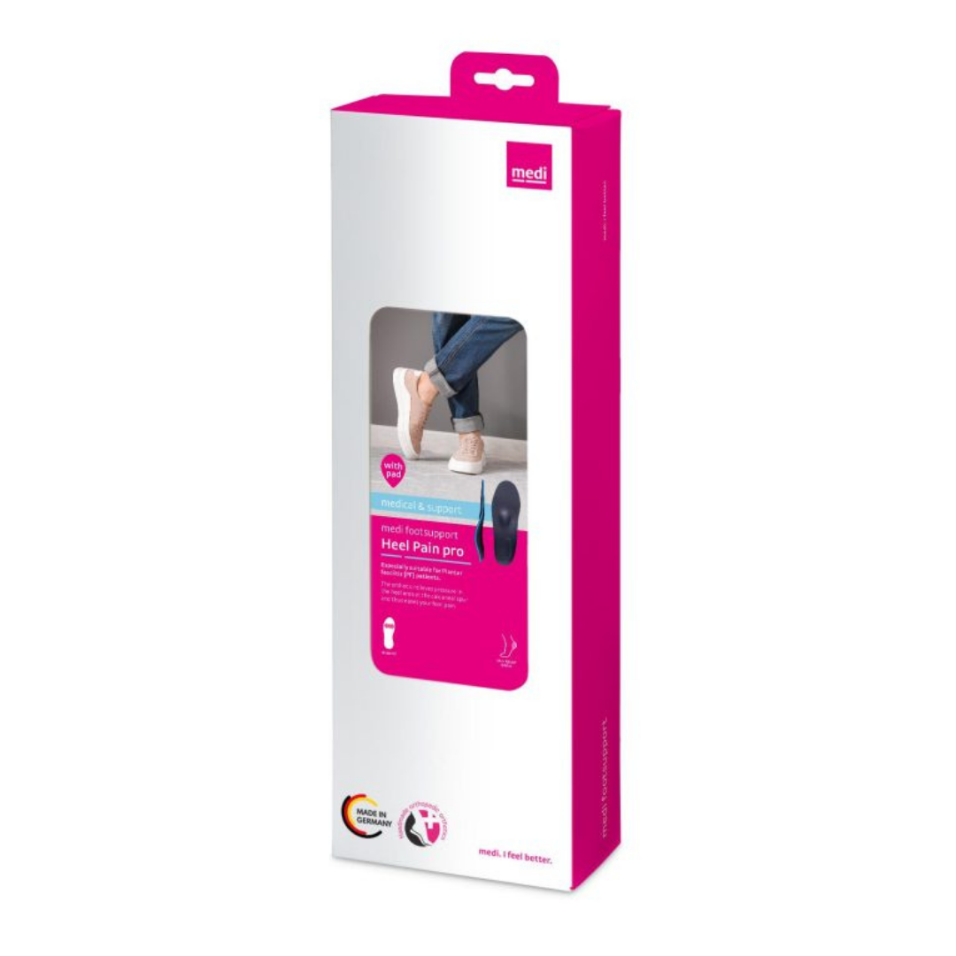 Medi Footsupport Heel Pain Pro - Ark Destekli Topuk Dikeni Tabanlığı (Alman Malı)