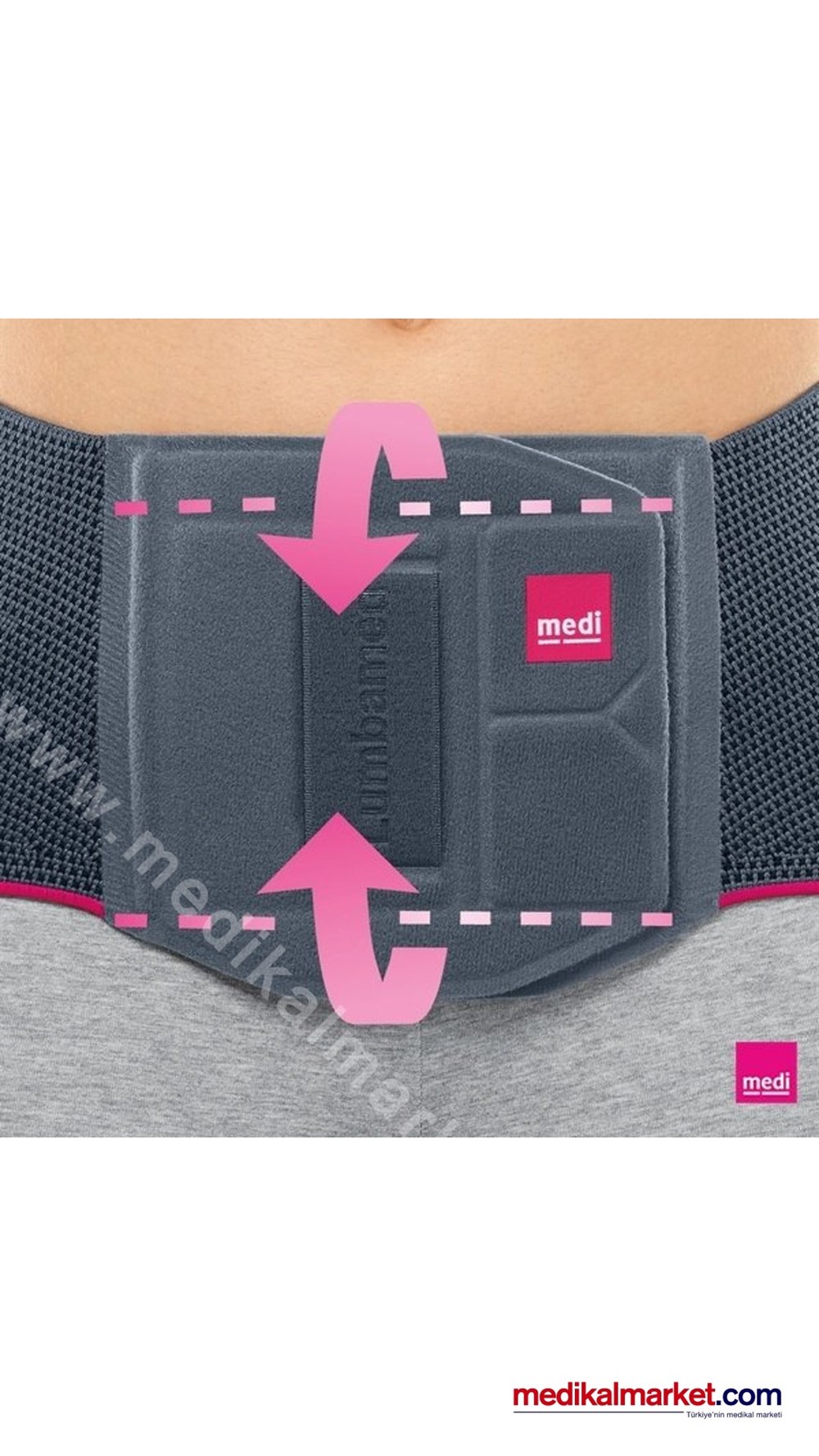 Medi Lumbamed Basic Bel Destekli Erkek Lumbosakral Korse