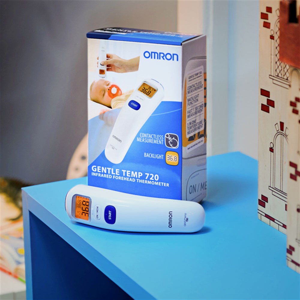 Omron Gentle Temp 720 Temassız 3'ü 1 Arada Ateş Ölçer