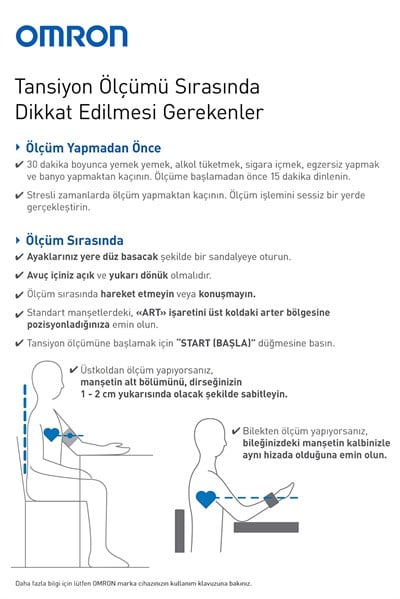 Omron M2 Koldan Ölçmeli Hafızalı Tansiyon Aleti