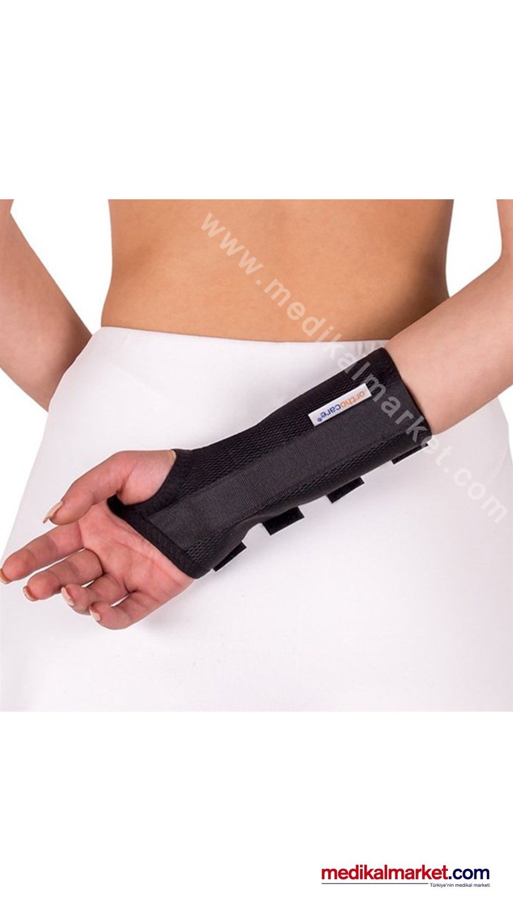 Orthocare 4511 Siyah EL Bilek Sabitleme Ateli
