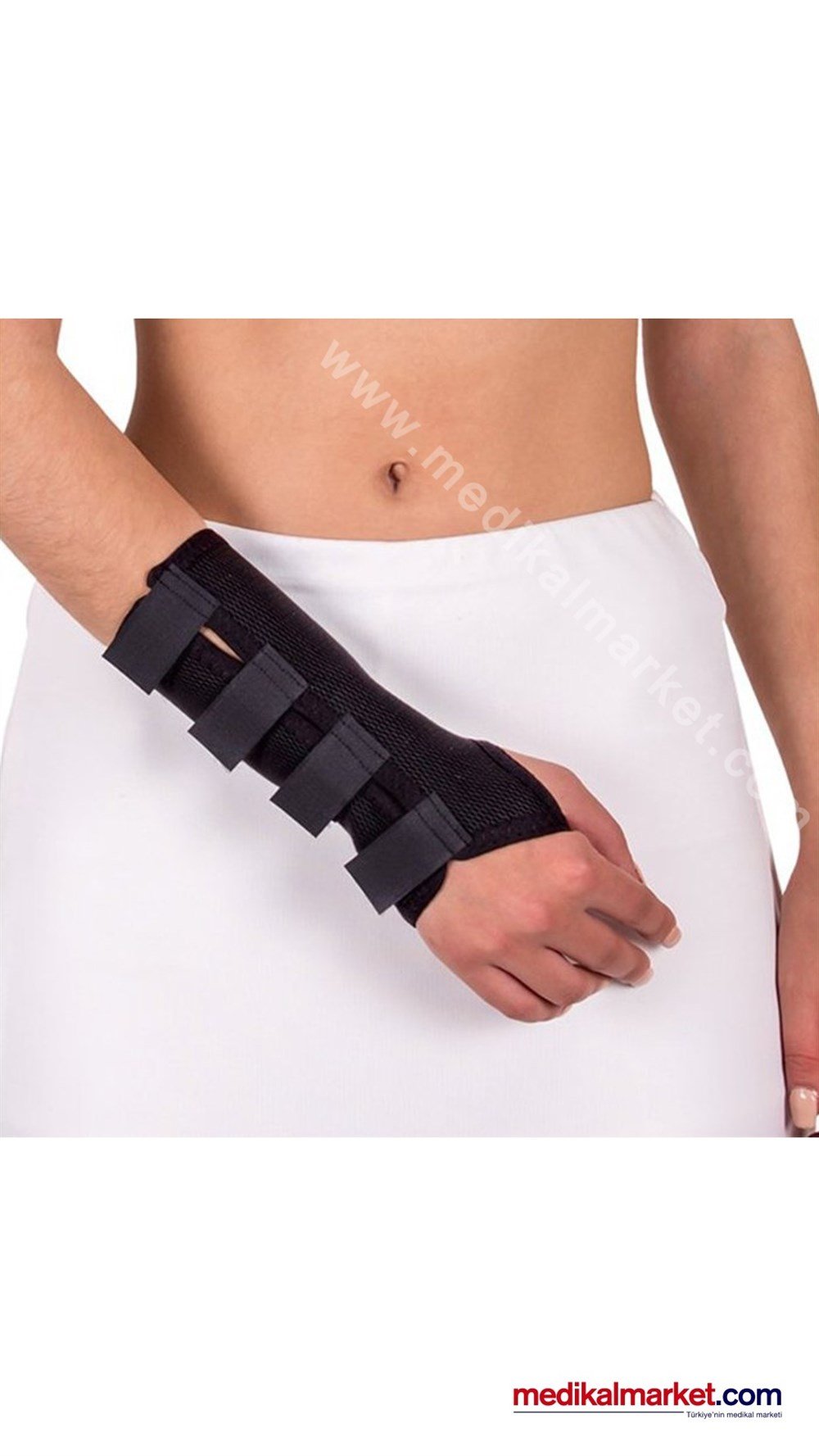 Orthocare 4511 Siyah EL Bilek Sabitleme Ateli