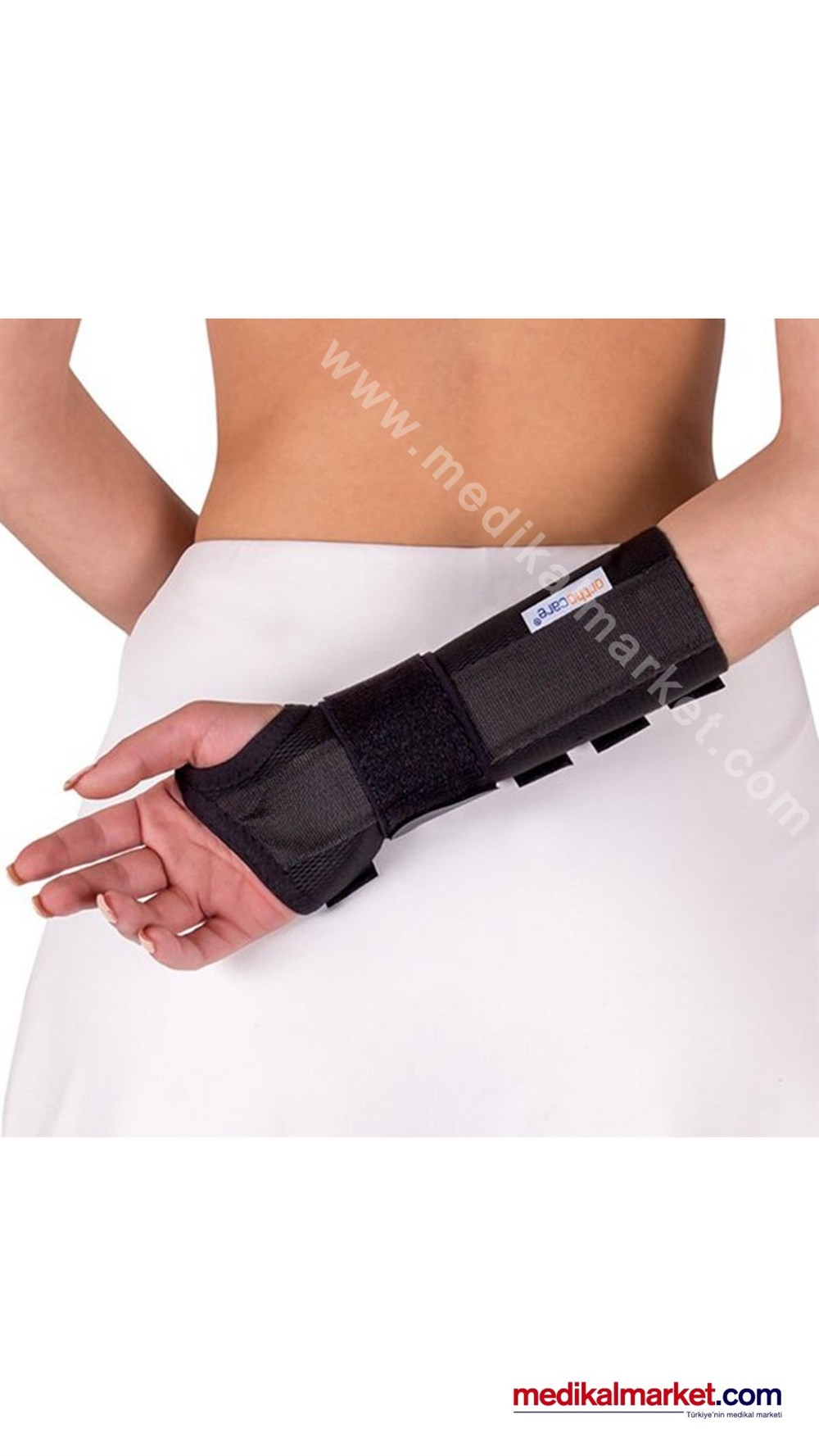 Orthocare 4541 Siyah Extra Destekli El Bilek Sabitleme Ateli