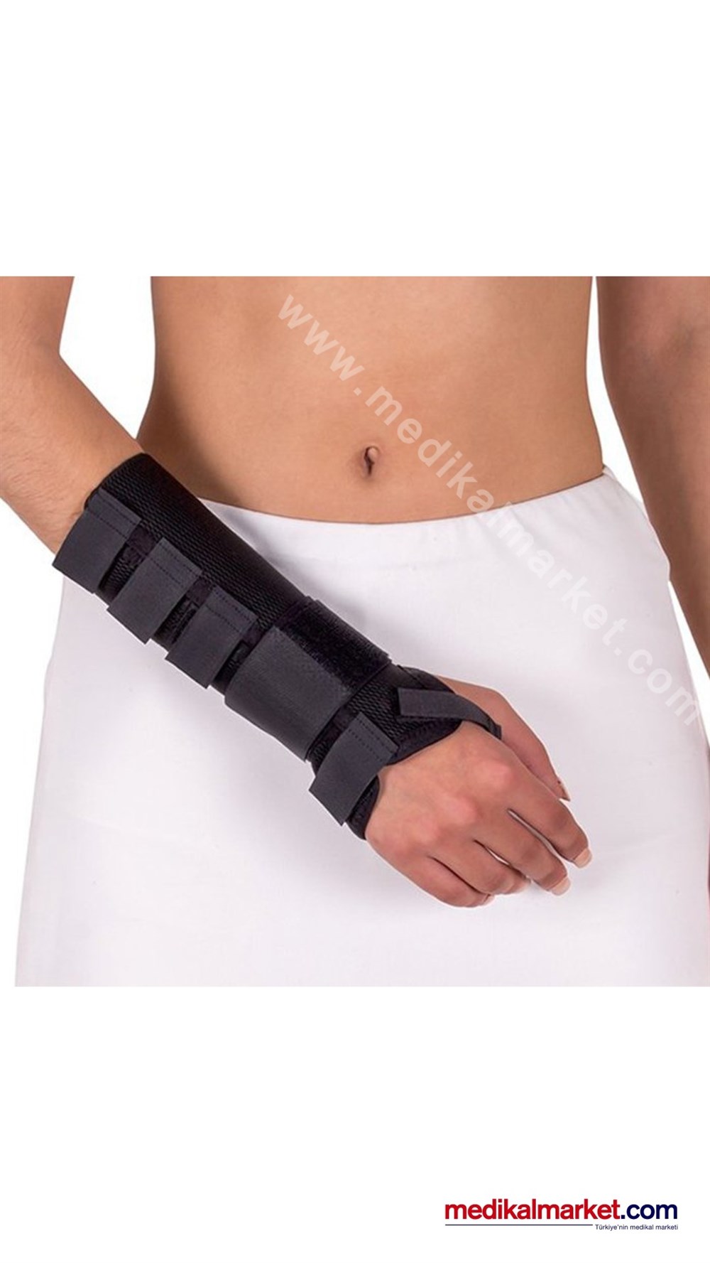 Orthocare 4541 Siyah Extra Destekli El Bilek Sabitleme Ateli