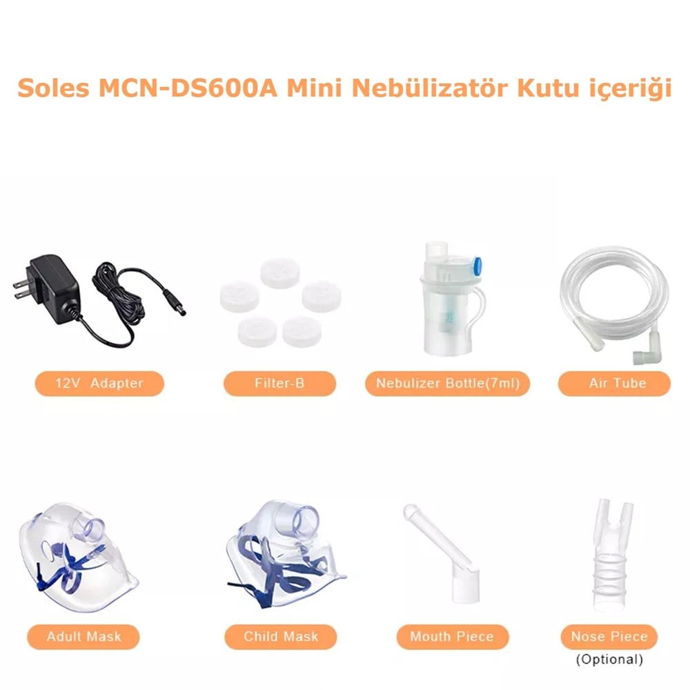 Soles Mini Nebülizatör Cihazı