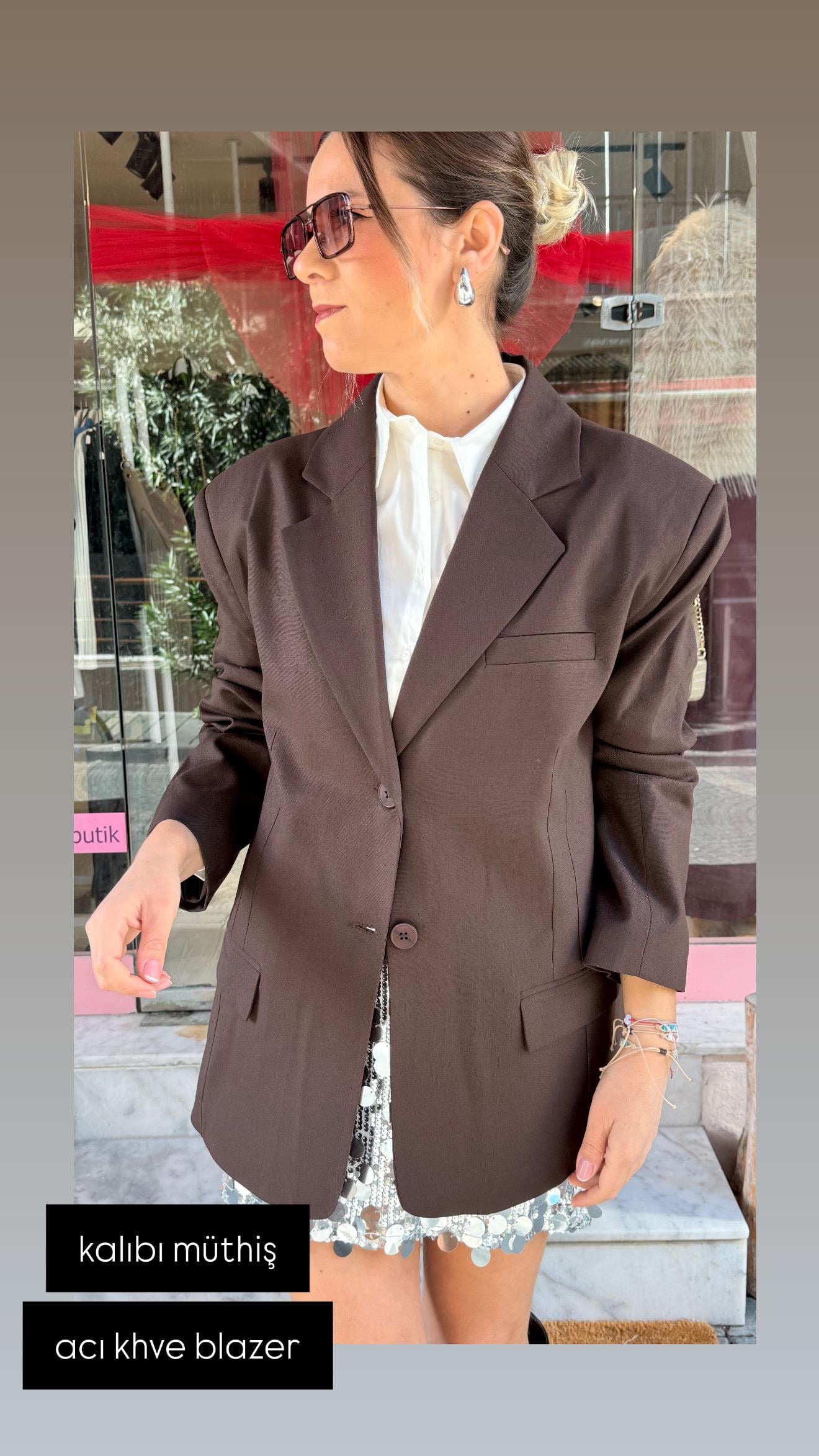 Acı Kahve Blazer