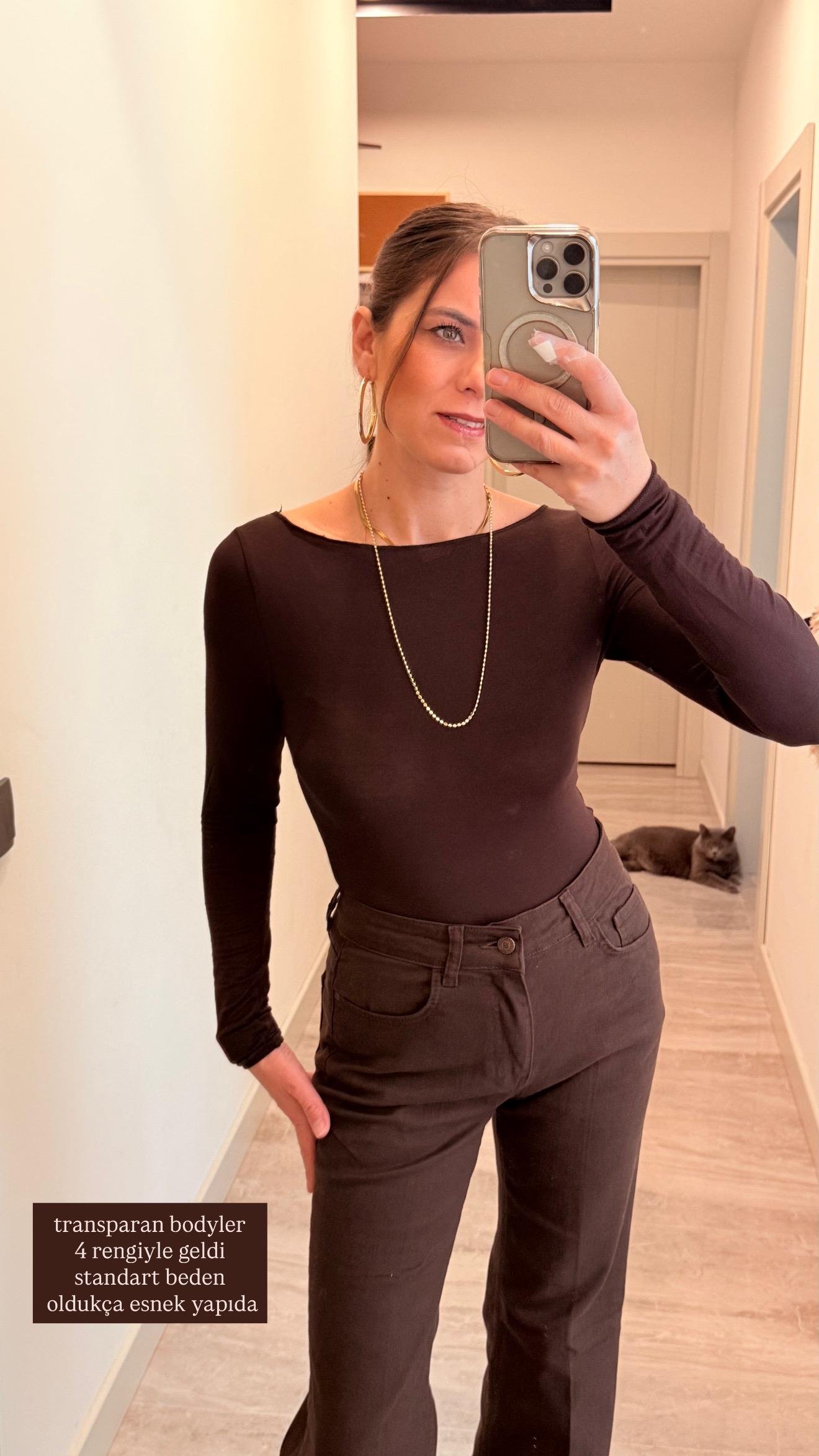 Acı Kahve Transparan Body