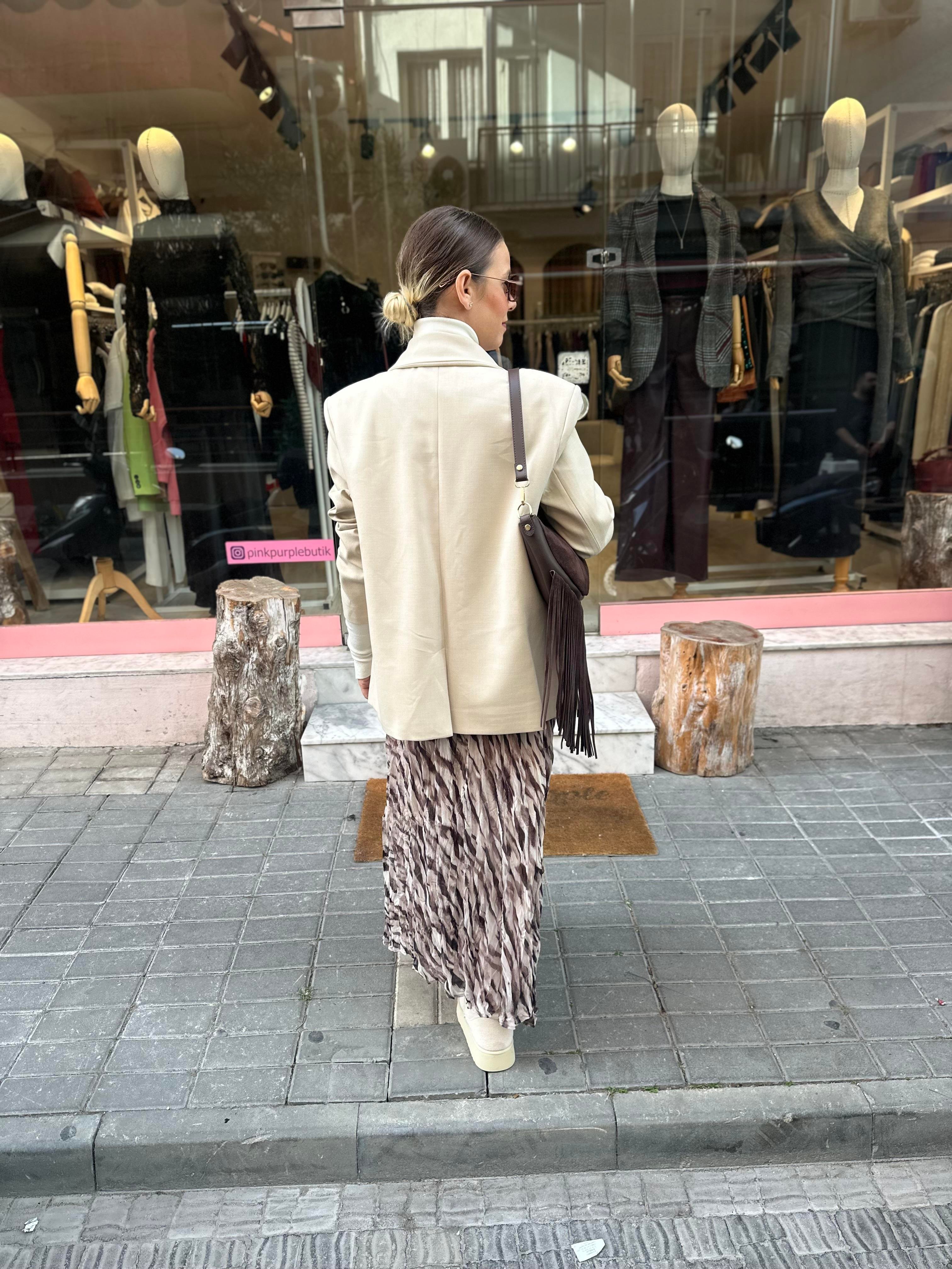 Bej Blazer