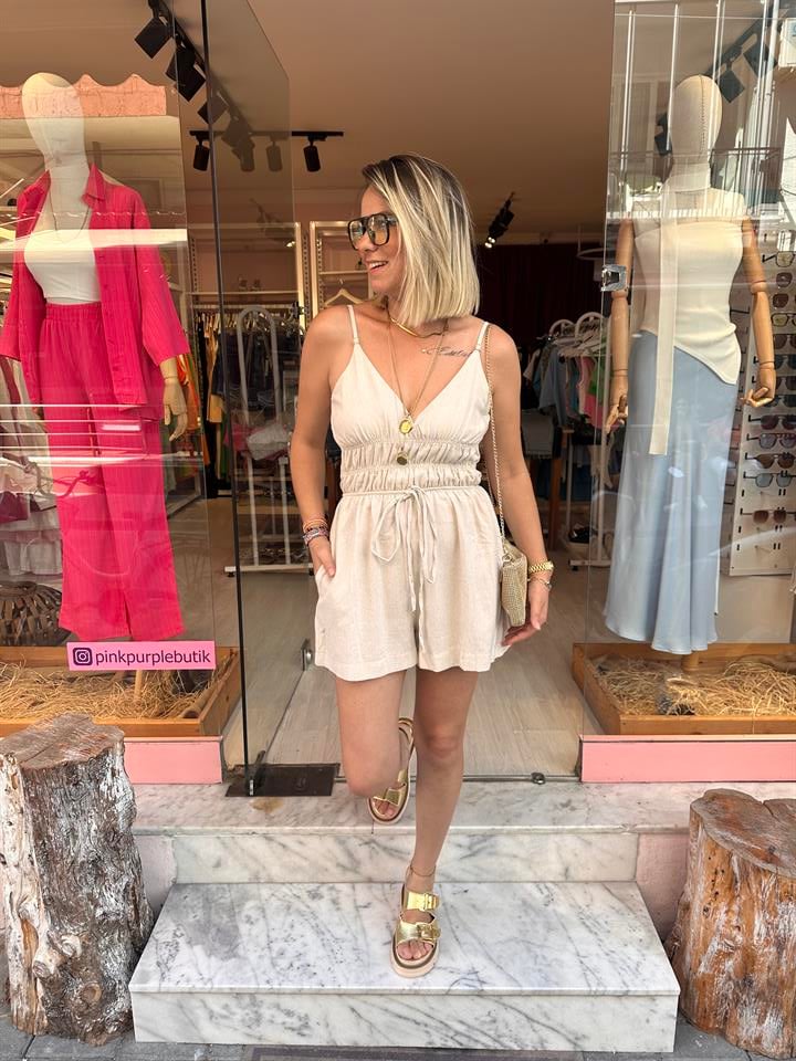 Bej Keten Tulum