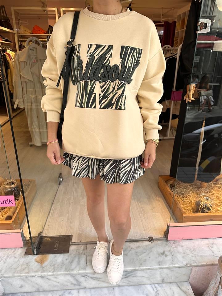 Bej Wildsoul Sweatshirt